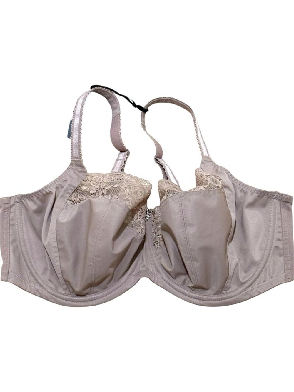 Sculptresse by Panache Chi Chi Balconnet Bra Women’s Size 42FF Taupe Underwire